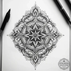 Tattoo sketch cosmic existence, tattoo flash... - эскиз тату (№1757596501_0, 11.09.2025 13:15) — tattoo-photo.ru