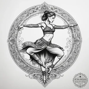 Tattoo sketch dancer a hip-hop dancer silhoue... - эскиз тату (№1757605031_0, 11.09.2025 15:37) — tattoo-photo.ru