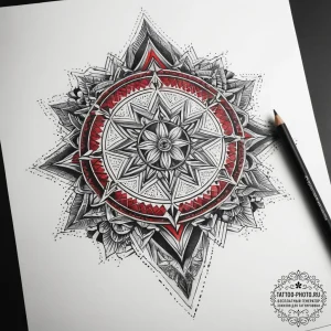 Tattoo sketch end, tattoo sketch design, roug... - эскиз тату (№1757607936_0, 11.09.2025 16:25) — tattoo-photo.ru