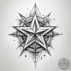 Tattoo sketch stars tattoo - эскиз тату (№1757610826_0, 11.09.2025 17:13) — tattoo-photo.ru