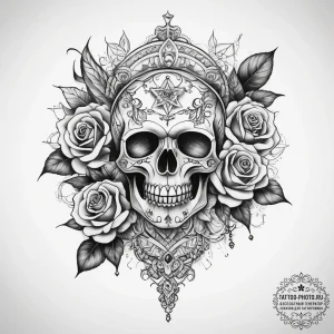 Tattoo sketch divine self, tattoo line art, c... - эскиз тату (№1757612176_0, 11.09.2025 17:36) — tattoo-photo.ru