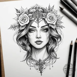 Tattoo sketch truth, tattoo drawing outline,... - эскиз тату (№1757612561_0, 11.09.2025 17:42) — tattoo-photo.ru