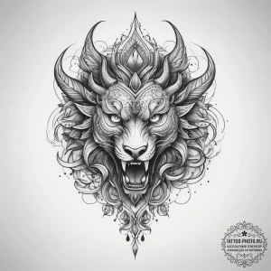 Tattoo sketch element, concept art for tattoo... - эскиз тату (№1757613144_0, 11.09.2025 17:52) — tattoo-photo.ru