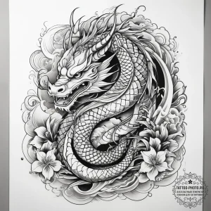 Tattoo sketch thread, tattoo flash sheet desi... - эскиз тату (№1757617187_0, 11.09.2025 18:59) — tattoo-photo.ru