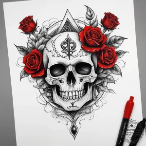 Tattoo sketch spiritual soil, concept art for... - эскиз тату (№1757618152_0, 11.09.2025 19:15) — tattoo-photo.ru