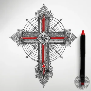 Tattoo sketch geometric symbol, tattoo flash... - эскиз тату (№1757630165_0, 11.09.2025 22:36) — tattoo-photo.ru