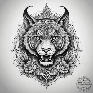 Symbols & patterns, tattoo flash sheet design... - эскиз тату (№1757632501_0, 11.09.2025 23:15) — tattoo-photo.ru