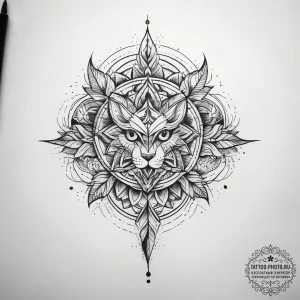 Tattoo sketch genuine, concept art for tattoo... - эскиз тату (№1757638335_0, 12.09.2025 00:52) — tattoo-photo.ru
