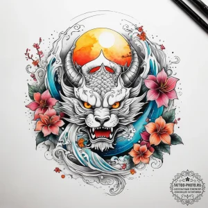 Tattoo sketch hands with a moon, concept art... - эскиз тату (№1757653327_0, 12.09.2025 05:02) — tattoo-photo.ru