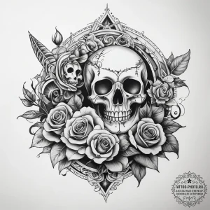 Tattoo sketch cosmic fable, tattoo line art,... - эскиз тату (№1757658399_0, 12.09.2025 06:26) — tattoo-photo.ru