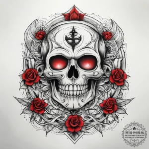 Tattoo sketch glow, concept art for tattoo, o... - эскиз тату (№1757668333_0, 12.09.2025 09:12) — tattoo-photo.ru