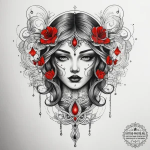 Tattoo sketch thread, tattoo line art, dotwor... - эскиз тату (№1757672821_0, 12.09.2025 10:27) — tattoo-photo.ru