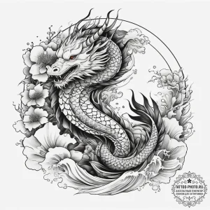 Tattoo sketch condor, tattoo line art, on a c... - эскиз тату (№1757673990_0, 12.09.2025 10:46) — tattoo-photo.ru