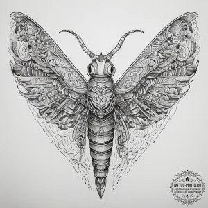 Tattoo sketch egyptian locust, tattoo sketch... - эскиз тату (№1757692088_0, 12.09.2025 15:48) — tattoo-photo.ru