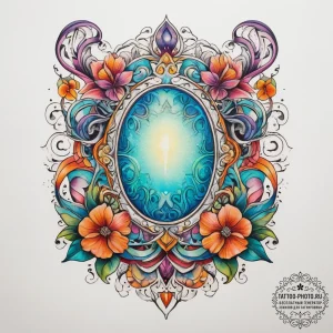 Tattoo sketch opal, tattoo flash sheet design... - эскиз тату (№1757693060_0, 12.09.2025 16:04) — tattoo-photo.ru