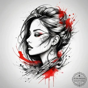 Tattoo sketch brown, concept art for tattoo,... - эскиз тату (№1757695203_0, 12.09.2025 16:40) — tattoo-photo.ru