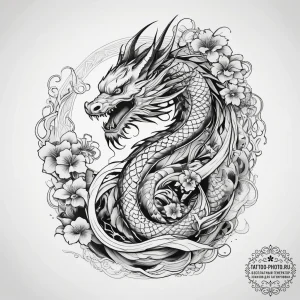 Tattoo sketch celtic mythology, concept art f... - эскиз тату (№1757698543_0, 12.09.2025 17:35) — tattoo-photo.ru