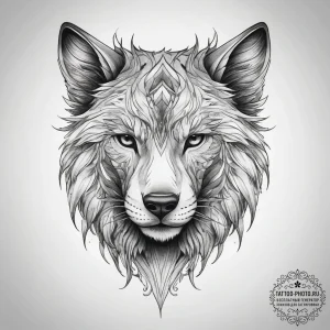 Tattoo sketch spirit of the forest, ink illus... - эскиз тату (№1757700099_0, 12.09.2025 18:01) — tattoo-photo.ru