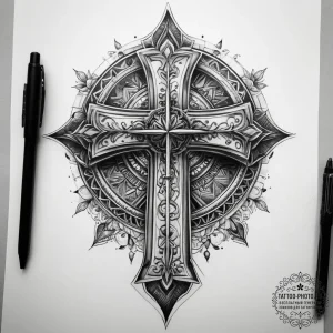 Tattoo sketch kitchen timer, concept art for... - эскиз тату (№1757700488_0, 12.09.2025 18:08) — tattoo-photo.ru