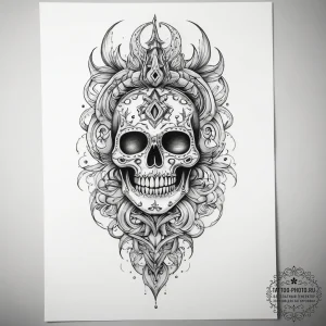 Tattoo sketch hand, concept art for tattoo, s... - эскиз тату (№1757709363_0, 12.09.2025 20:36) — tattoo-photo.ru