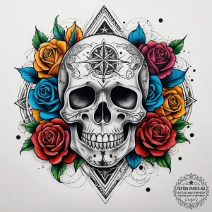 Tattoo sketch cosmic ground, concept art for... - эскиз тату (№1757715047_0, 12.09.2025 22:10) — tattoo-photo.ru