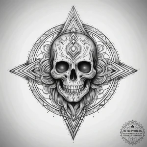 Tattoo sketch cosmic ghost, tattoo line art,... - эскиз тату (№1757719771_0, 12.09.2025 23:29) — tattoo-photo.ru