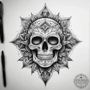 Tattoo sketch soul, ink illustration for tatt... - эскиз тату (№1757722177_0, 13.09.2025 00:09) — tattoo-photo.ru