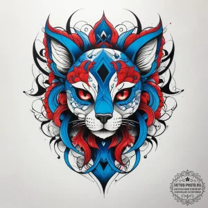 Tattoo sketch sapphire, artistic tattoo sketc... - эскиз тату (№1757723563_0, 13.09.2025 00:32) — tattoo-photo.ru