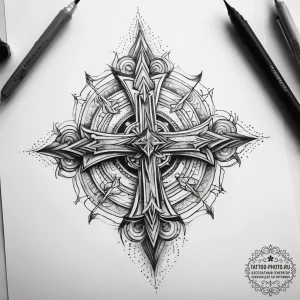 Tattoo sketch crystal, artistic tattoo sketch... - эскиз тату (№1757734232_0, 13.09.2025 03:30) — tattoo-photo.ru