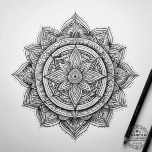 Tattoo sketch romantic sunset with a quote, a... - эскиз тату (№1757742095_0, 13.09.2025 05:41) — tattoo-photo.ru