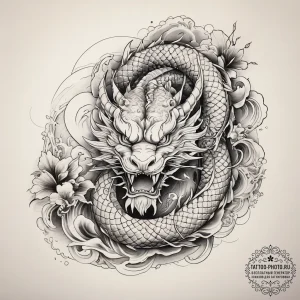 Tattoo sketch blessed being, artistic tattoo... - эскиз тату (№1757744452_0, 13.09.2025 06:20) — tattoo-photo.ru