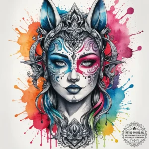 Tattoo sketch mythical tattoo, tattoo sketch... - эскиз тату (№1757750570_0, 13.09.2025 08:02) — tattoo-photo.ru