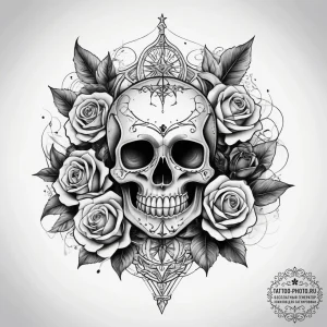 Tattoo sketch goal, artistic tattoo sketch, c... - эскиз тату (№1757753308_0, 13.09.2025 08:48) — tattoo-photo.ru