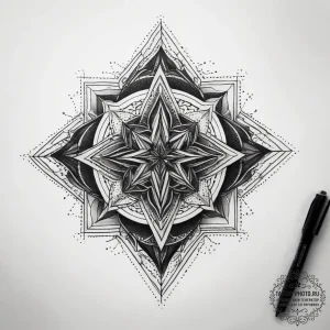 Tattoo sketch amethyst, tattoo drawing outlin... - эскиз тату (№1757754313_0, 13.09.2025 09:05) — tattoo-photo.ru
