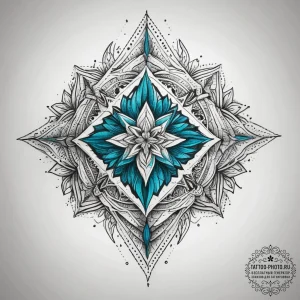 Tattoo sketch turquoise, tattoo sketch design... - эскиз тату (№1757763446_0, 13.09.2025 11:37) — tattoo-photo.ru