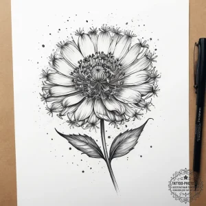 Tattoo sketch queen anne's lace, tattoo sketc... - эскиз тату (№1757777240_0, 13.09.2025 15:27) — tattoo-photo.ru
