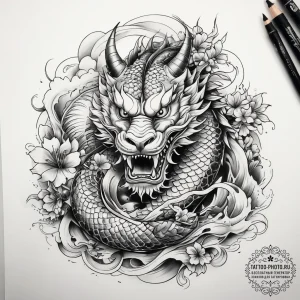 Tattoo sketch blessed narrative, artistic tat... - эскиз тату (№1757781975_0, 13.09.2025 16:46) — tattoo-photo.ru