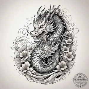 Tattoo sketch mystical essence, tattoo line a... - эскиз тату (№1757784340_0, 13.09.2025 17:25) — tattoo-photo.ru