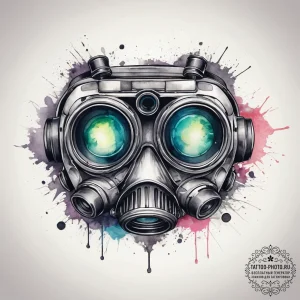 Tattoo sketch night vision goggles, tattoo dr... - эскиз тату (№1757784538_0, 13.09.2025 17:28) — tattoo-photo.ru