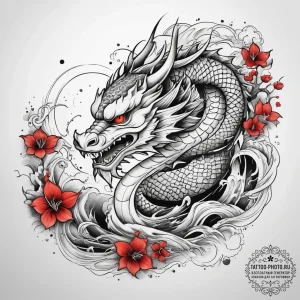 Tattoo sketch purpose, concept art for tattoo... - эскиз тату (№1757784734_0, 13.09.2025 17:32) — tattoo-photo.ru