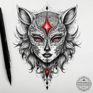 Tattoo sketch iron, ink illustration for tatt... - эскиз тату (№1757789865_0, 13.09.2025 18:57) — tattoo-photo.ru