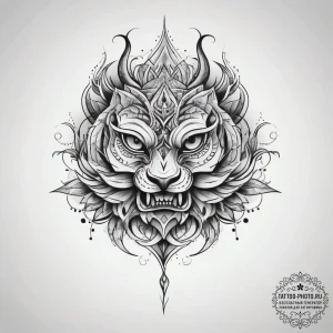 Tattoo sketch black, artistic tattoo sketch,... - эскиз тату (№1757791240_0, 13.09.2025 19:20) — tattoo-photo.ru
