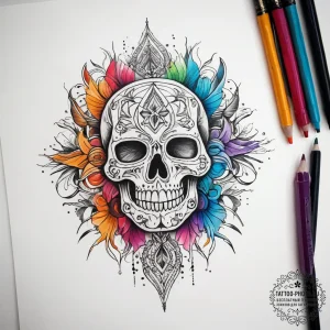 Tattoo sketch quest, tattoo sketch design, vi... - эскиз тату (№1757794952_0, 13.09.2025 20:22) — tattoo-photo.ru