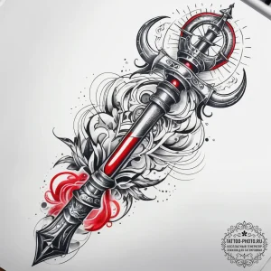 Tattoo sketch walking stick, tattoo drawing o... - эскиз тату (№1757799938_0, 13.09.2025 21:45) — tattoo-photo.ru