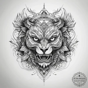 Tattoo sketch replica, tattoo flash sheet des... - эскиз тату (№1757801721_0, 13.09.2025 22:15) — tattoo-photo.ru