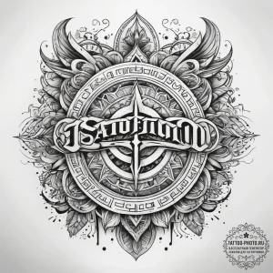 Tattoo sketch sacred lettering, tattoo sketch... - эскиз тату (№1757808443_0, 14.09.2025 00:07) — tattoo-photo.ru