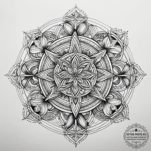 Tattoo sketch expression, ink illustration fo... - эскиз тату (№1757809231_0, 14.09.2025 00:20) — tattoo-photo.ru