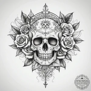 Tattoo sketch vanilla bean, tattoo flash shee... - эскиз тату (№1757827900_0, 14.09.2025 05:31) — tattoo-photo.ru
