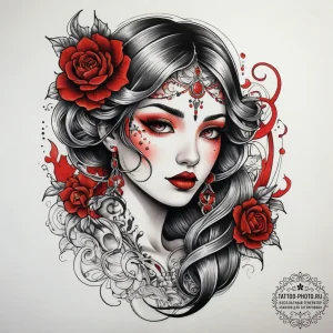Tattoo sketch a village in the mountains, tat... - эскиз тату (№1757829248_0, 14.09.2025 05:54) — tattoo-photo.ru