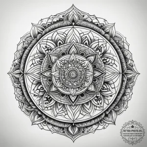 Tattoo sketch cosmic spring, tattoo sketch de... - эскиз тату (№1757829824_0, 14.09.2025 06:03) — tattoo-photo.ru